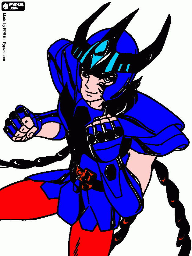 Lush de fenix para colorir e imprimir