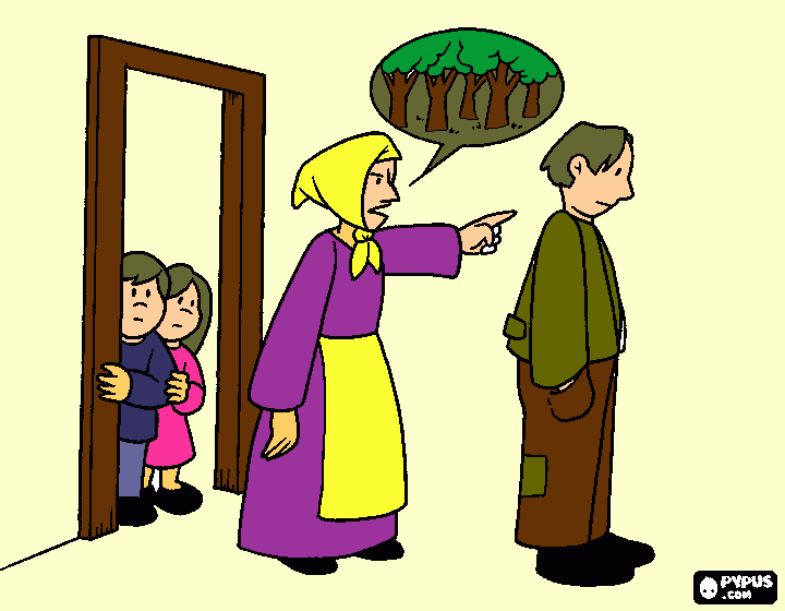 Madrasta má para colorir e imprimir