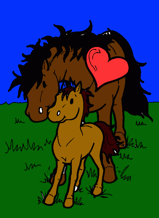 mae feliz com seo  filho para colorir e imprimir