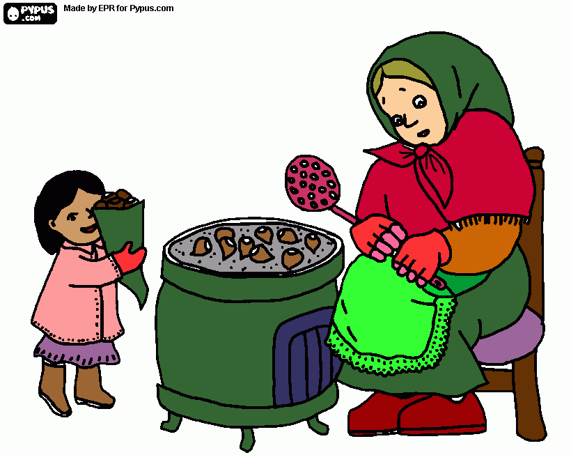 magusto para colorir e imprimir