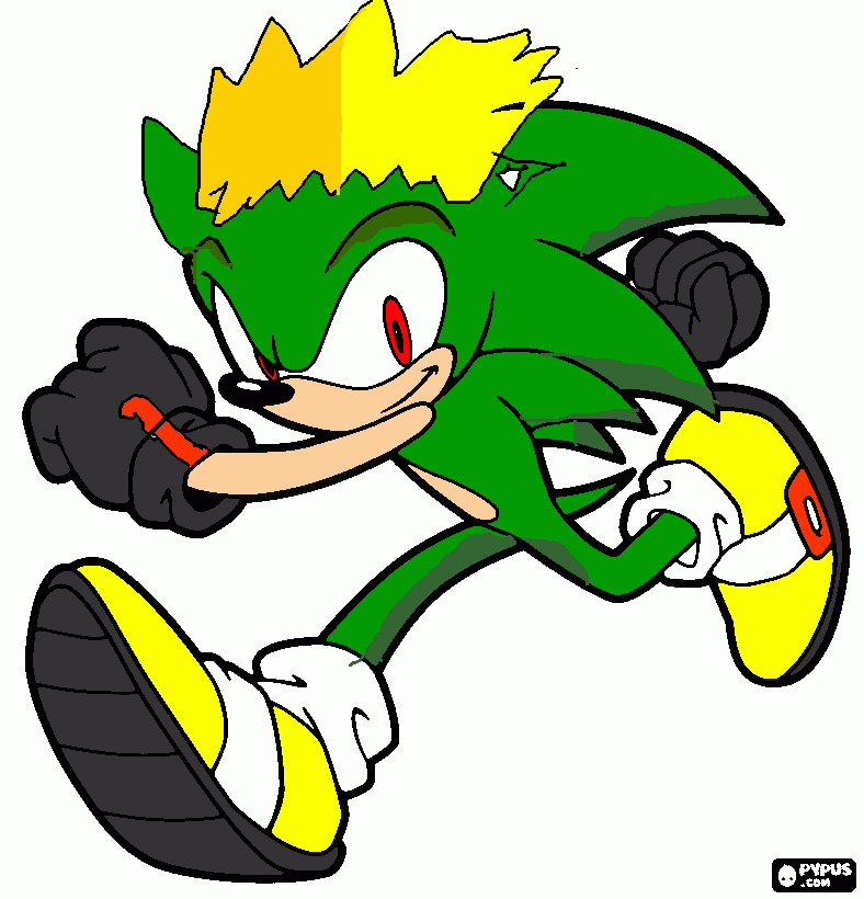 maicom the hedgehog para colorir e imprimir