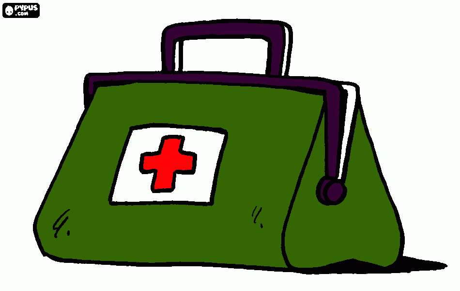 Maleta para colorir e imprimir