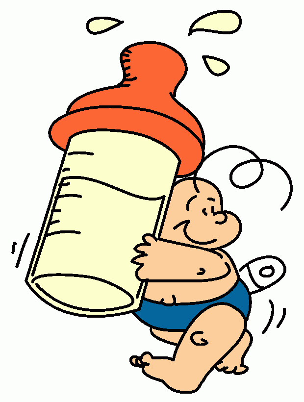 mamadeira para colorir e imprimir