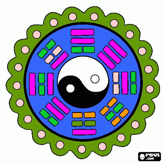 mandala positivo e negativo para colorir e imprimir