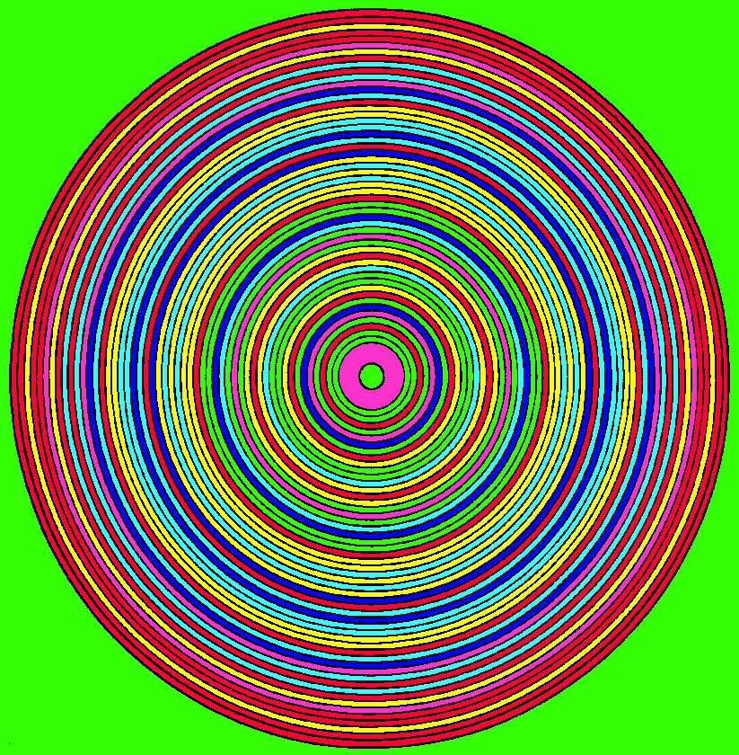 mandala super colorida para colorir e imprimir