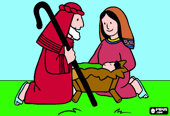 manino jesus para colorir e imprimir