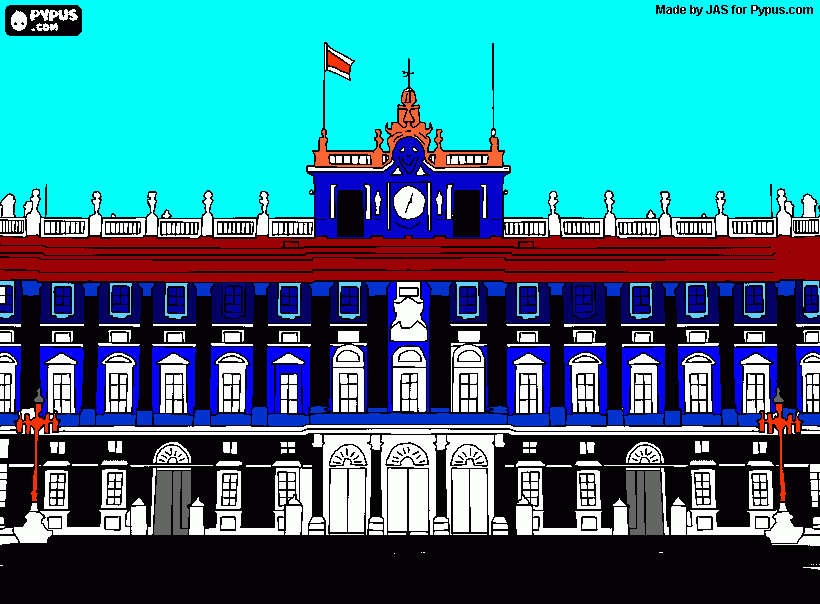 mansão para colorir e imprimir