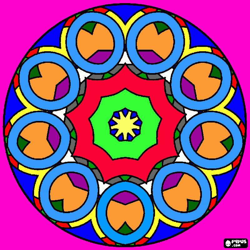 mantra para colorir e imprimir