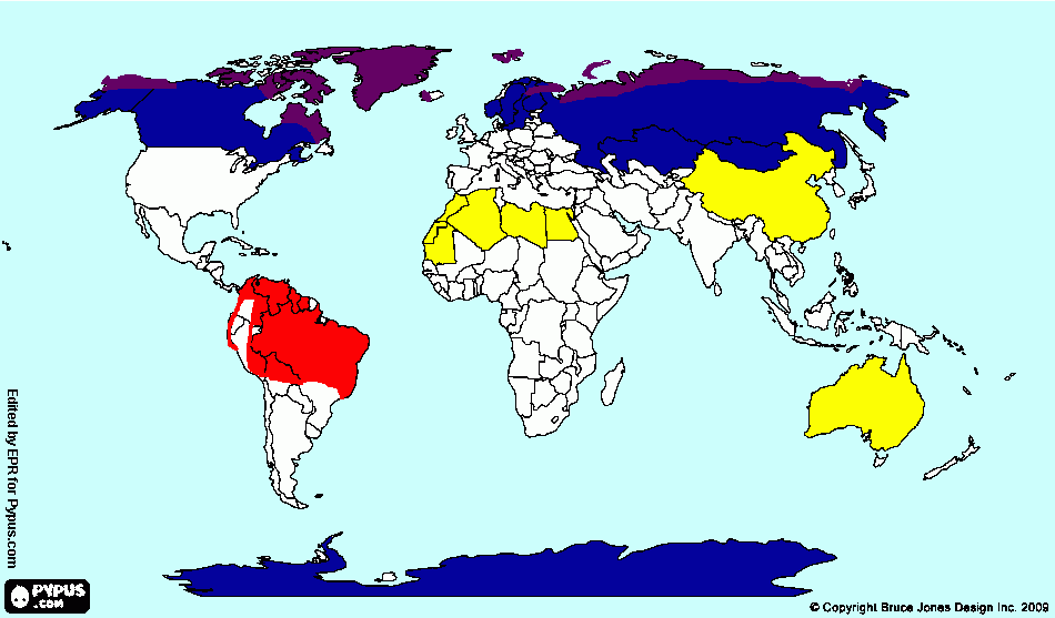 mapa e temperatura para colorir e imprimir