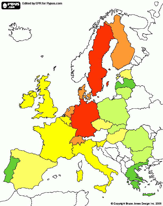 mapa v. dependente para colorir e imprimir
