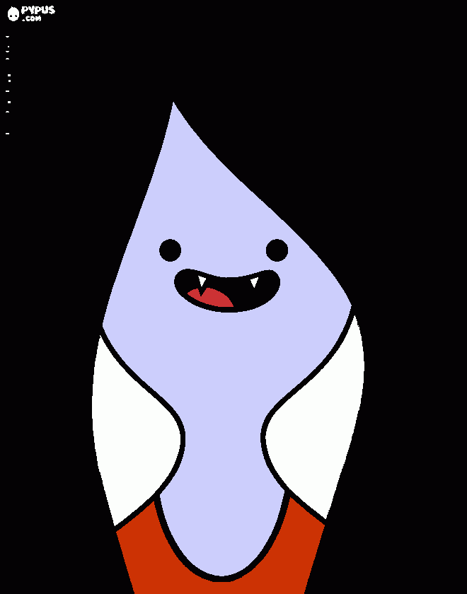 Marceline para colorir e imprimir