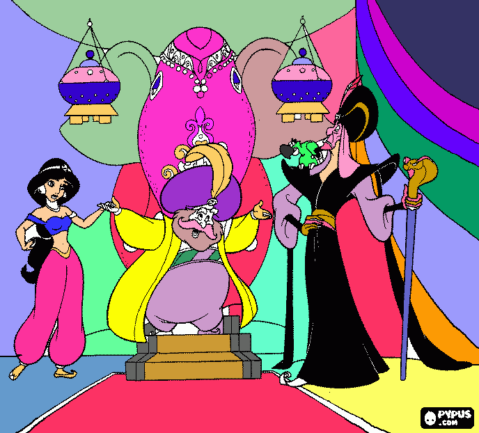 Marco e seu harem!!! para colorir e imprimir