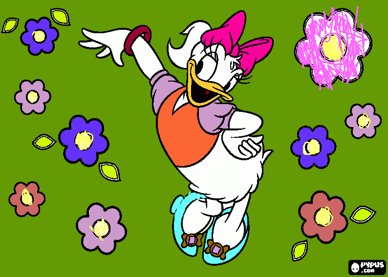 margarida da disney para colorir e imprimir