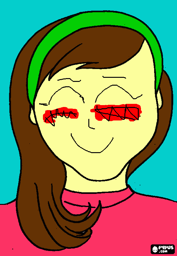 maria luisa bueno para colorir e imprimir