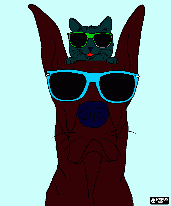 marmaduke. para colorir e imprimir