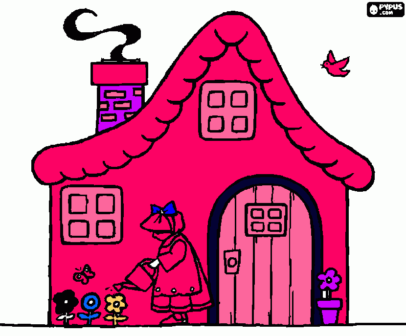 maroca para colorir e imprimir