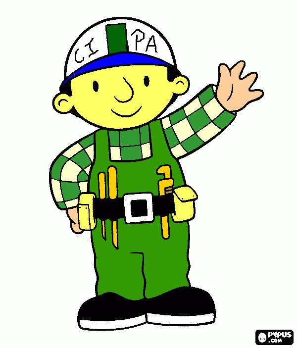 mascote cipa para colorir e imprimir