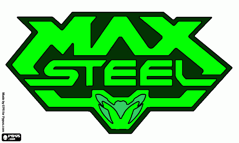 max steel 2 para colorir e imprimir