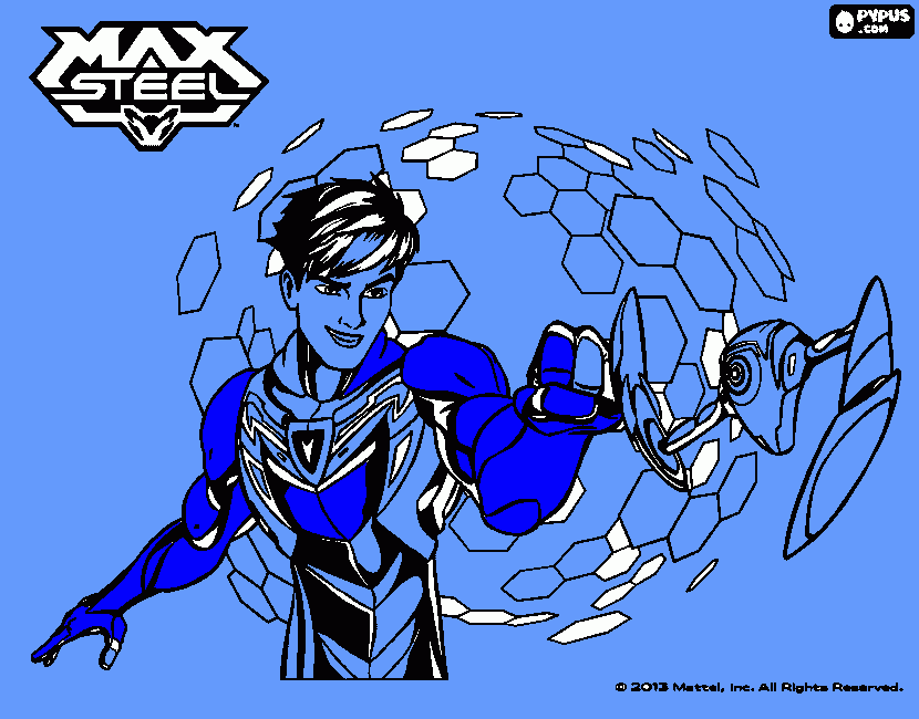 maxstell para colorir e imprimir