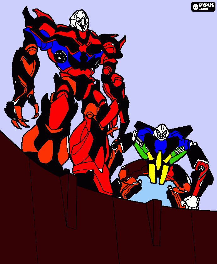 megatron para colorir e imprimir