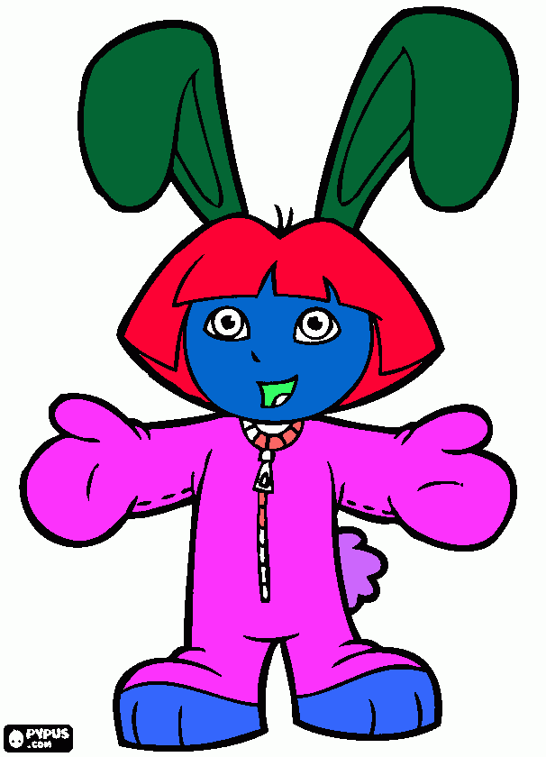 melissa -dora para colorir e imprimir