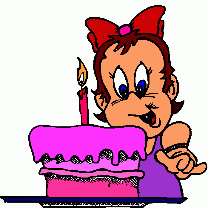 Menina feliz para colorir e imprimir