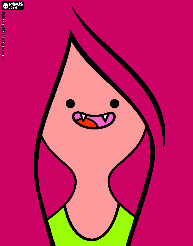 menina pintada para colorir e imprimir