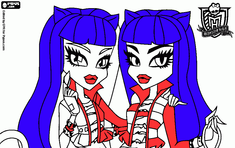 meninas pop para colorir e imprimir