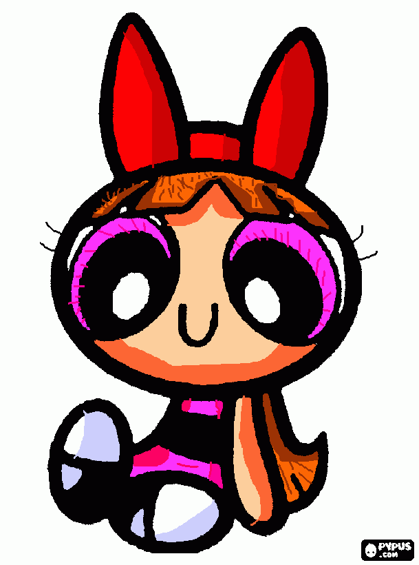 meninas super poderozas flozinhaPAR para colorir e imprimir