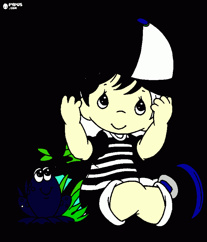 menino de bone  para colorir e imprimir