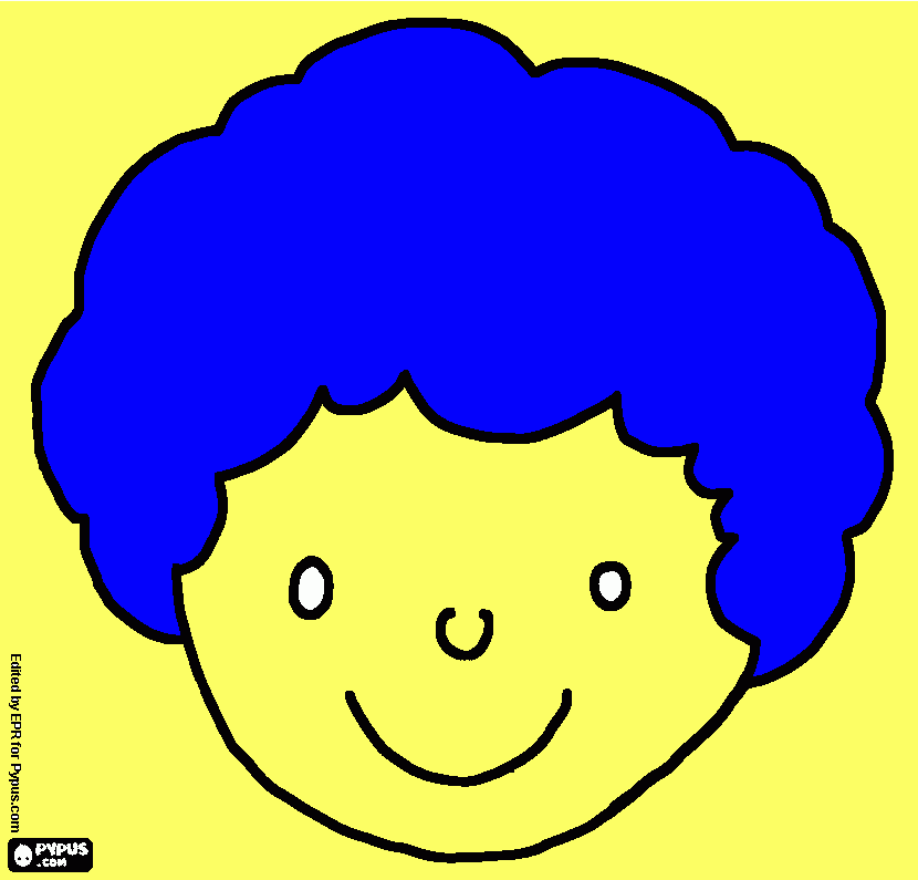 menino imaginario para colorir e imprimir