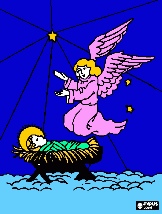 menino jasus para colorir e imprimir