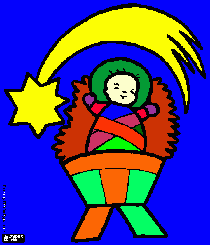 menino jejus para colorir e imprimir