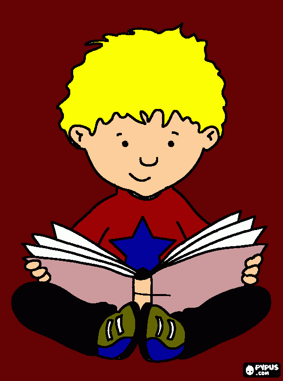 menino sentado no chão para colorir e imprimir