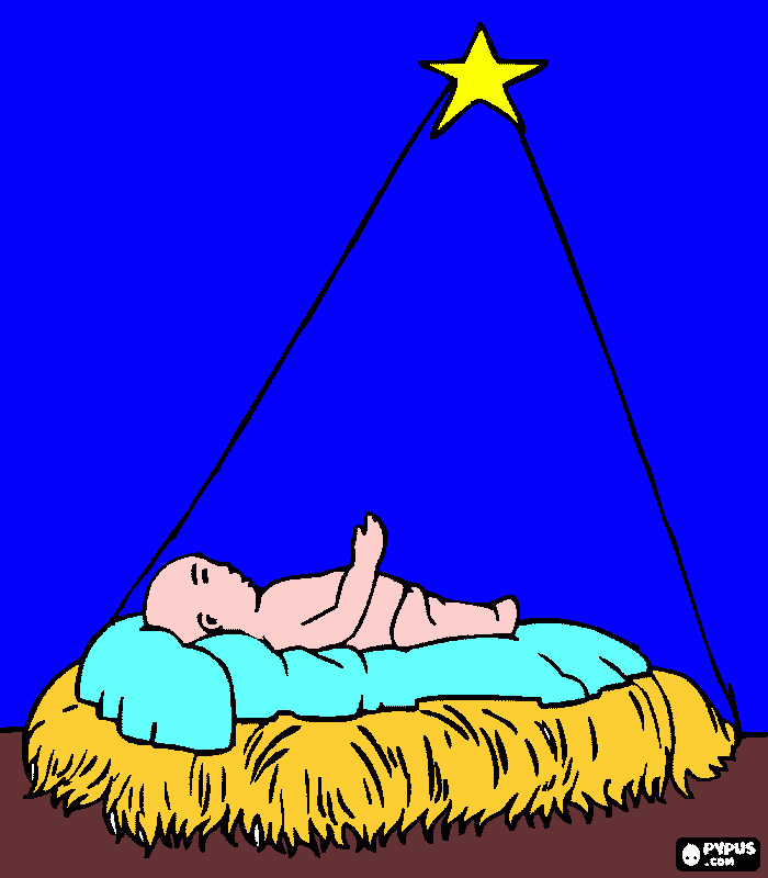 menio deus para colorir e imprimir