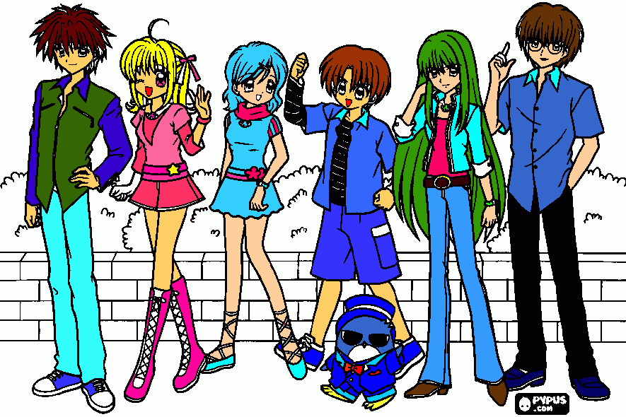 mermeid melody para colorir e imprimir