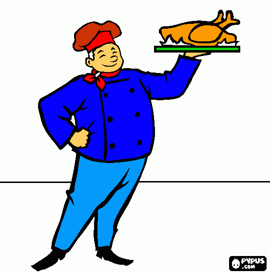 Mestre Cuca Sabores para colorir e imprimir