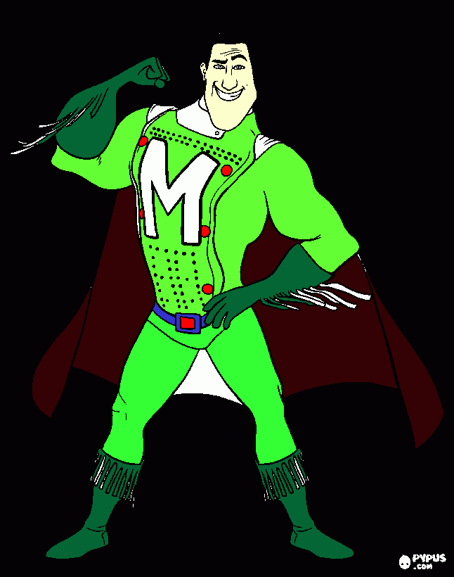 metromen para colorir e imprimir