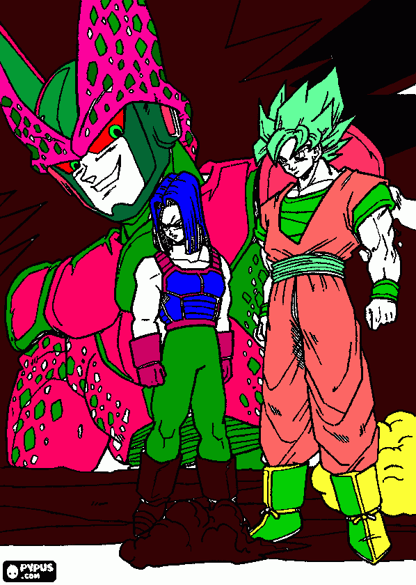 meu desenho colorido para colorir e imprimir