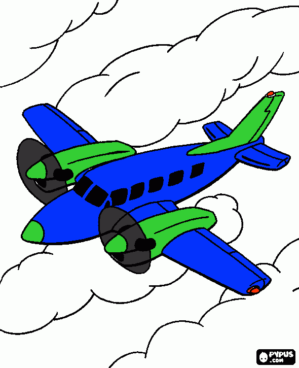 meu futuro jatinho particular para colorir e imprimir