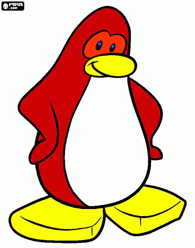 meu pinguizinho! para colorir e imprimir