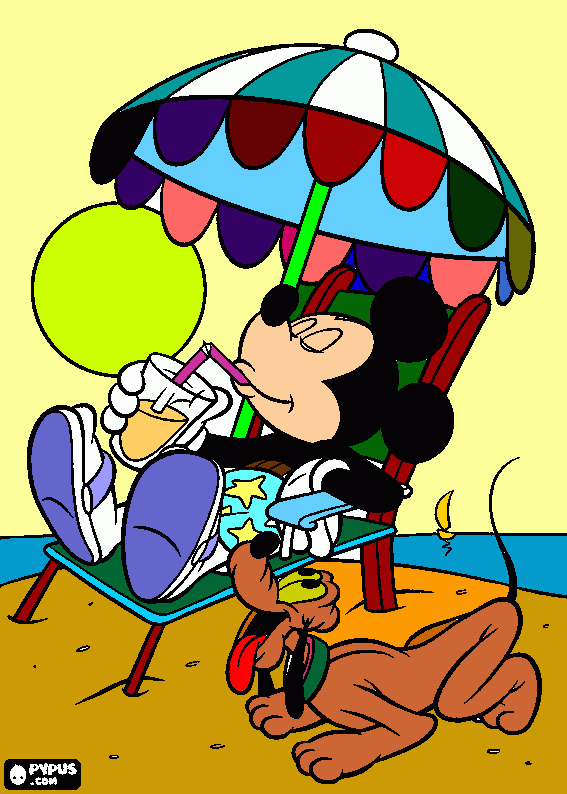 mik para colorir e imprimir