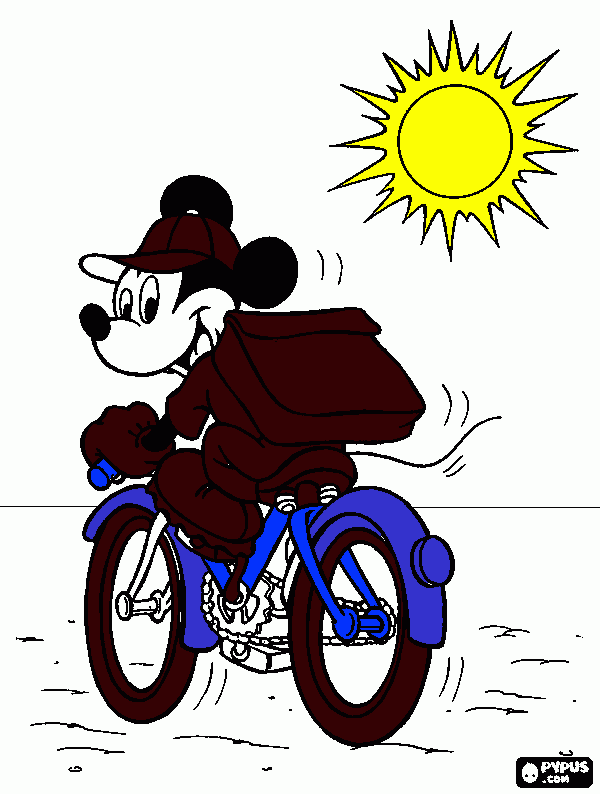 mikei mause para colorir e imprimir