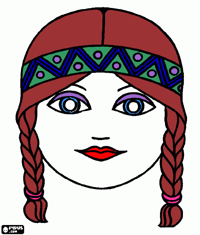 mila para colorir e imprimir