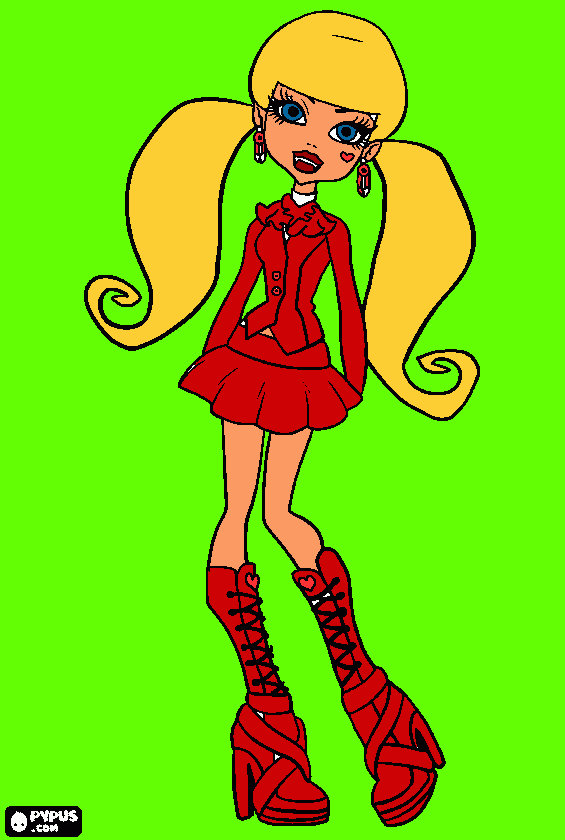 milena para colorir e imprimir