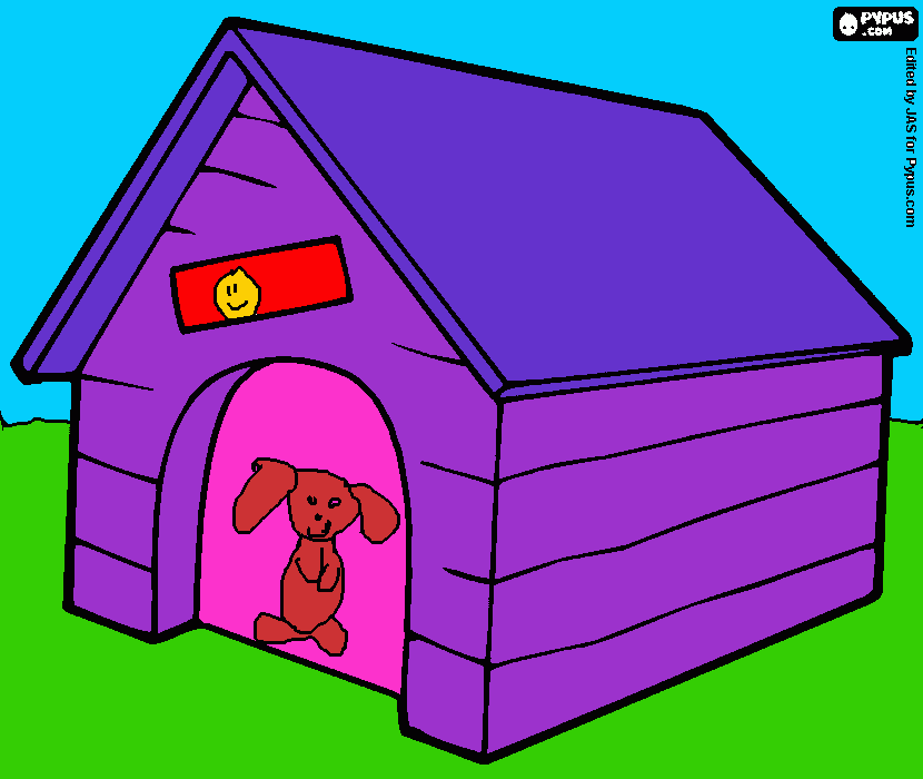 minha cadela para colorir e imprimir