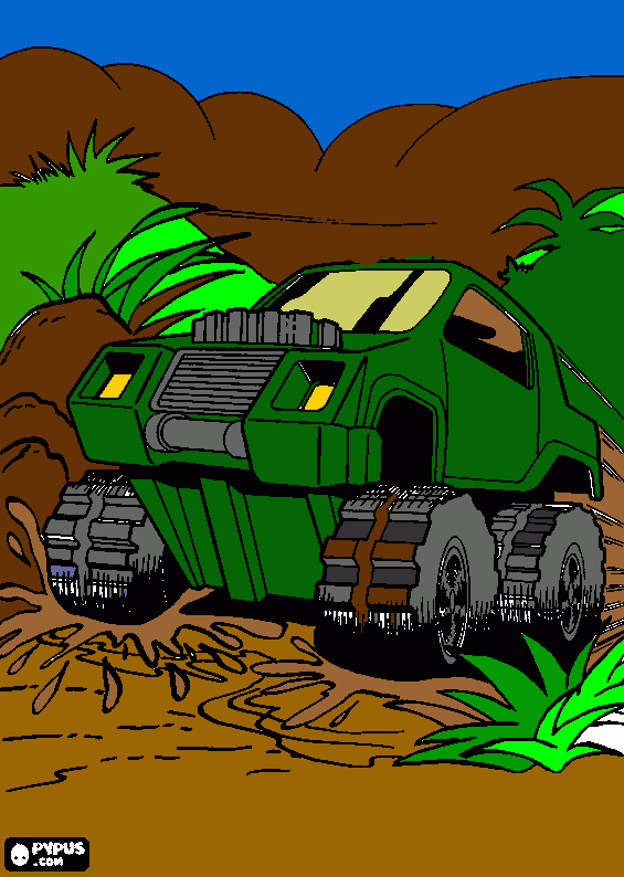 Minha Camionete para colorir e imprimir