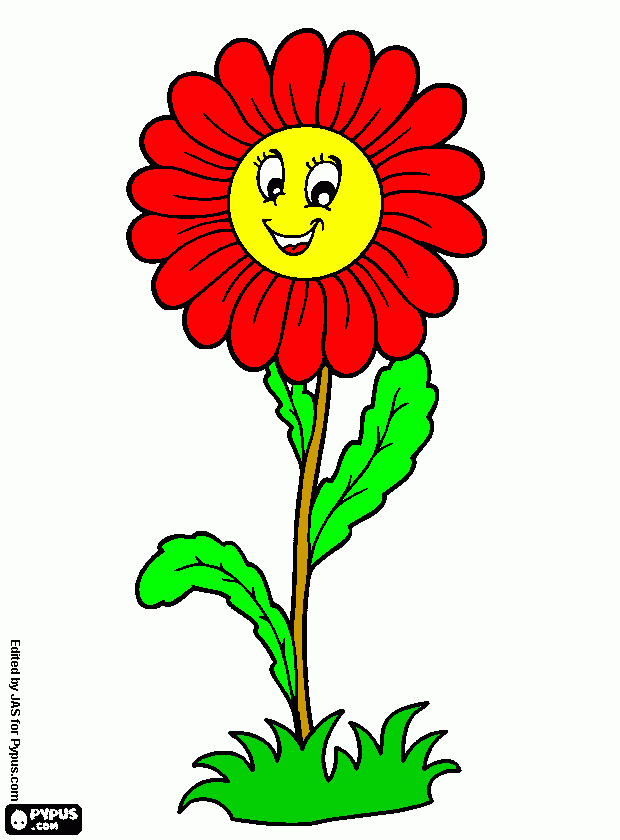 minha margarida para colorir e imprimir