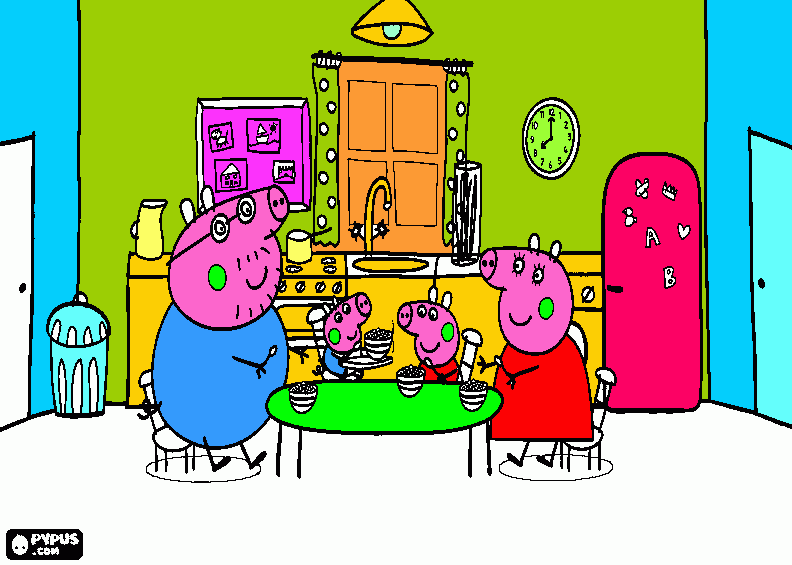 minha peppa ta linda para colorir e imprimir