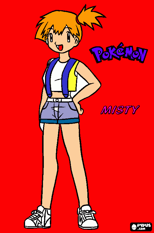 mist para colorir e imprimir